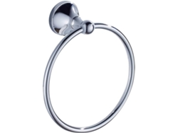 Anillo Para Toallas Antiguo Blanco Y Negro, Soporte Para Toallas De Mano Y Toallas De Baño.