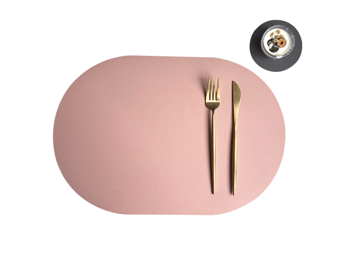 Set de 3 Sousplats de Cuero, Impermeables y Antiescaldaduras NEVEANCE