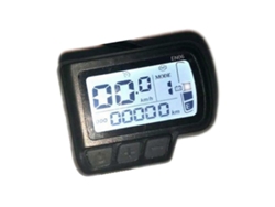 Panel LCD eléctrico ajustable de 24 V, 36 V y 48 V para bicicleta eléctrica, scooter, EN06, USB