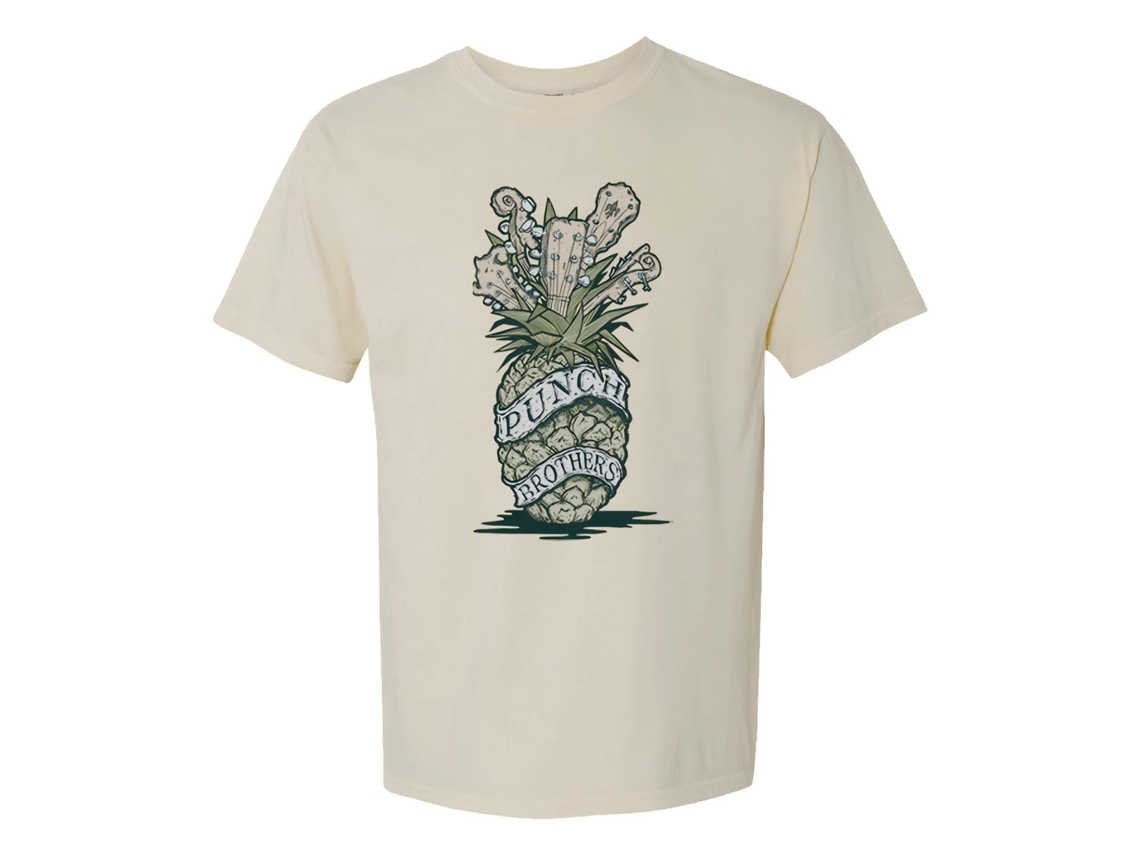 Punch Brothers Pineapple T-shirtwhite Rockinstone Size:xxl