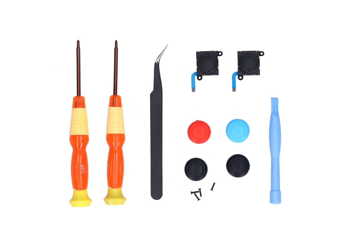 Kit de reparación para controladores con joystick analógico 3D y herramientas