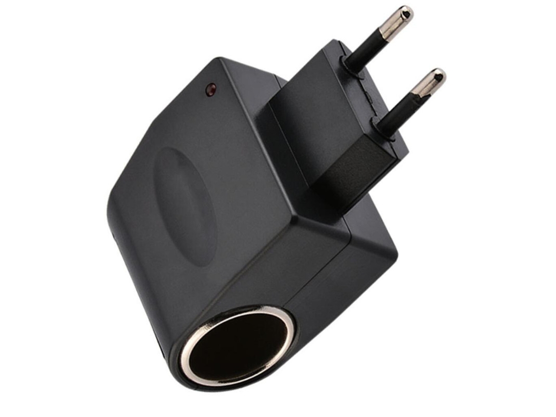 Encendedor de cigarrillos doméstico conversión 220V a 12V estándar europeo cargador vehículo