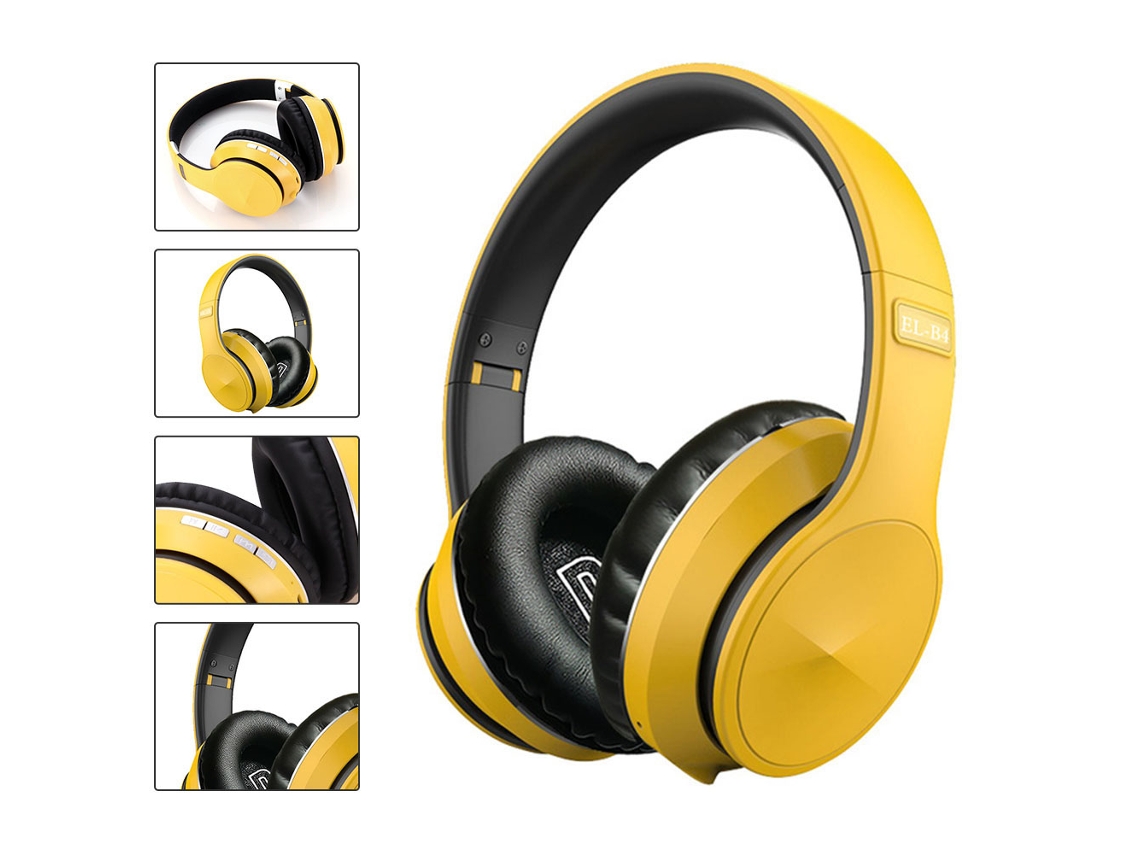 Fones de Ouvido Bluetooth LAXISCREED Bass Tf Fm
