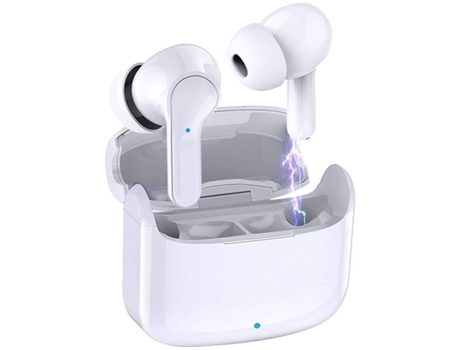 Auriculares Bluetooth inalámbricos verdaderos I13 Micrófono interno Cancelación de ruido Blanco VEANXIN