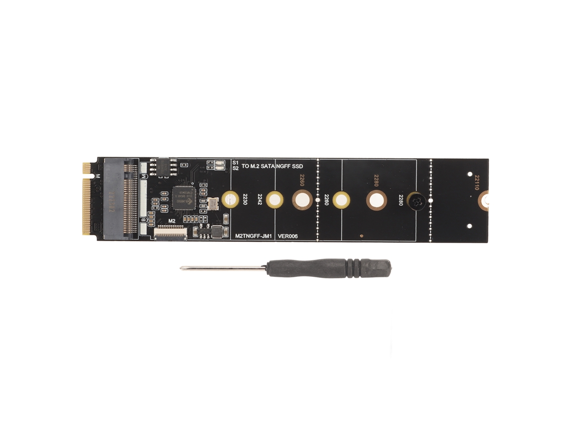Tarjeta De Expansión M.2 Sata Ngff Nvme Sata3.0 6gbps Key M Pcie Plug And Play