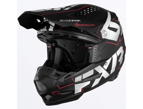 Casco FXR Motocross 6D Atr-2 Rojo Matte 57 - 58cm (M)