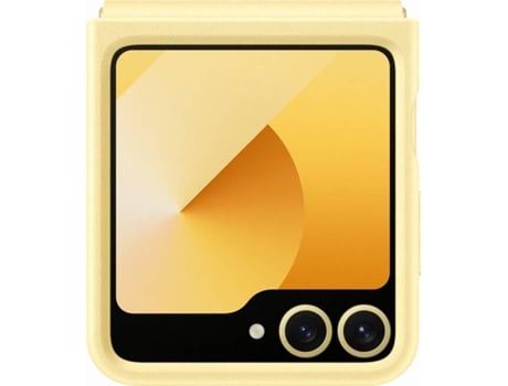 Funda SAMSUNG Galaxy Z Flip 6 Vegana (Amarillo)