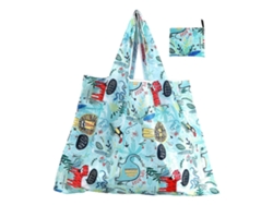 Bolsas de compra grandes, resistentes, reutilizables, lavables y plegables con bolsillos. GOKOCO
