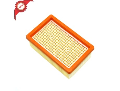 Filtro plisado plano para Karcher Mv4 Mv5 Mv6 Wd4 Wd5 Wd6, piezas de aspiradora húmeda y seca, filtros Hepa #2.863-005,0, 1 ud.