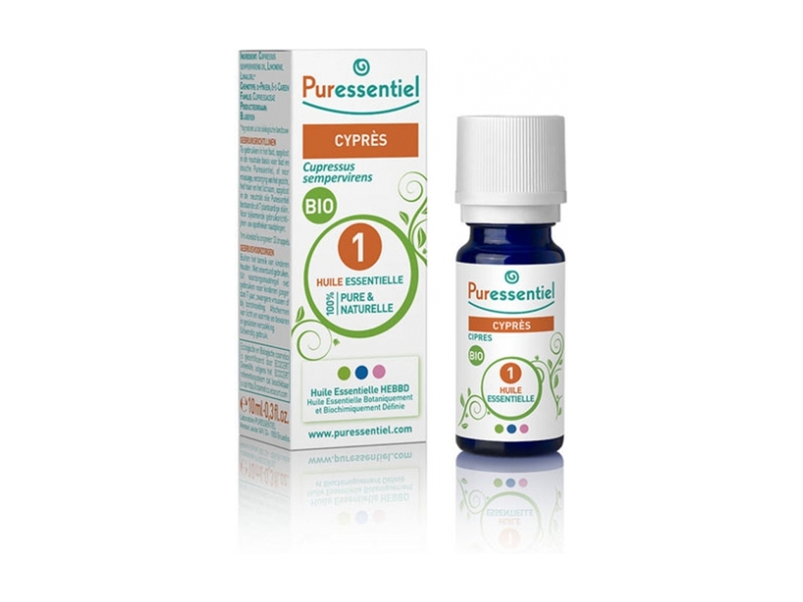 Puressentiel - Óleo essencial de cipreste bio 10 ml de óleo essencial