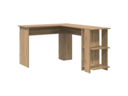 Escritorio | Mesa | Escritorio de esquina en roble hecho a mano 140 x 113,5 x 75 cm