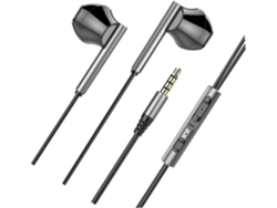Auriculares Para Juegos Con Cable, Micrófono Metálico Y Potentes Graves.