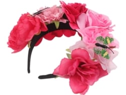 Diadema Floral Para Mujer, Diadema De Corona Bohemia, Accesorio De Estilo Mexicano