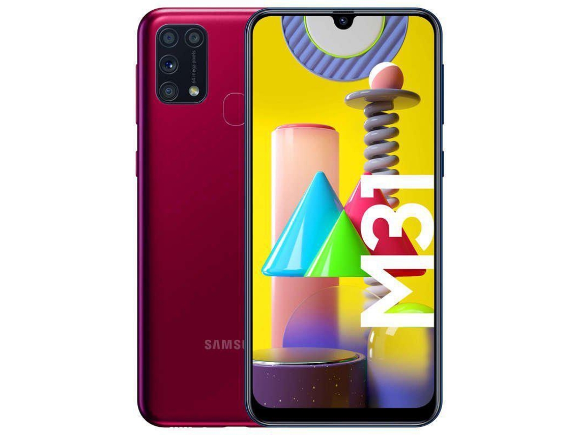 Smartphone SAMSUNG Galaxy M31 64Gb M315F Ds Rojo (Reacondicionado Señales de Uso)