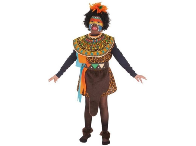 Disfraz de Niña DISFRAZZES Africana (Talla: 11 a 13 años)
