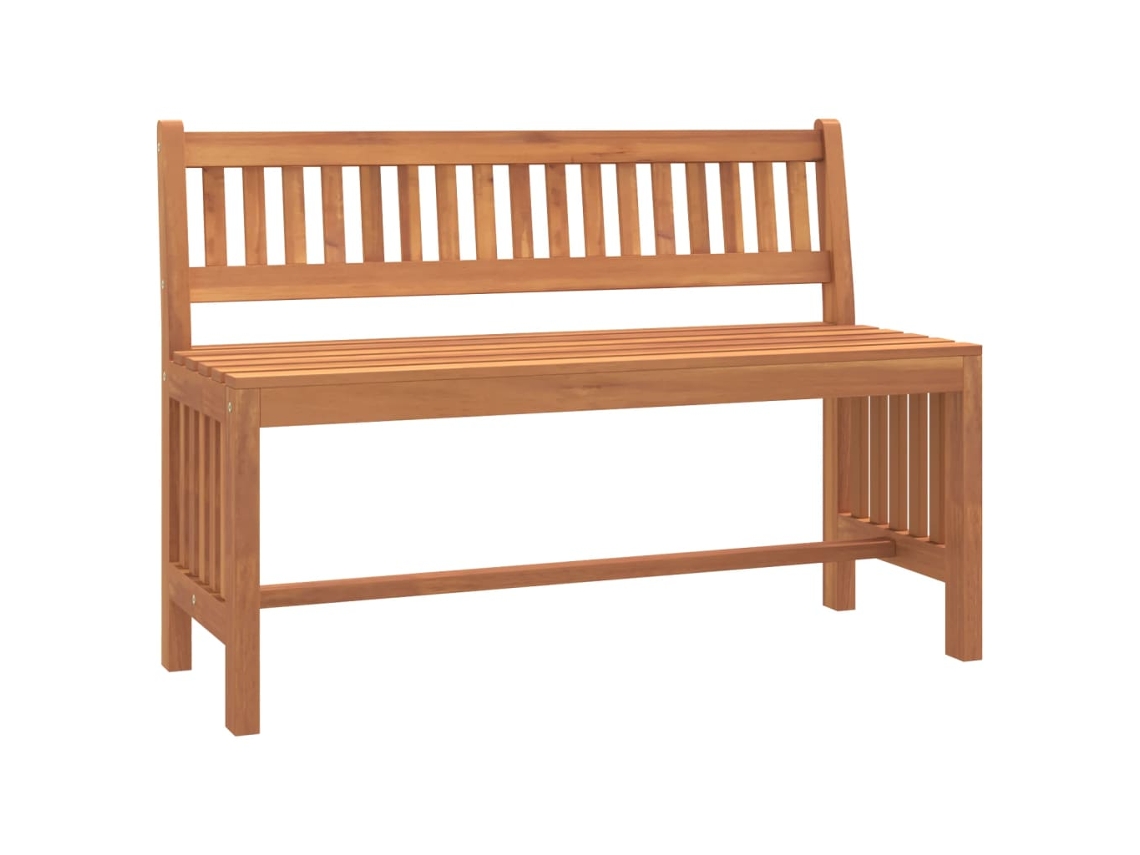 Banco De Jardín VIDAXL Marrón Madera (110x45x77 cm)