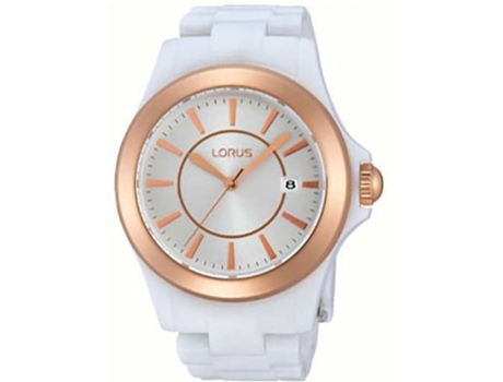 Reloj LORUS Mujer (Silicona - Blanco)