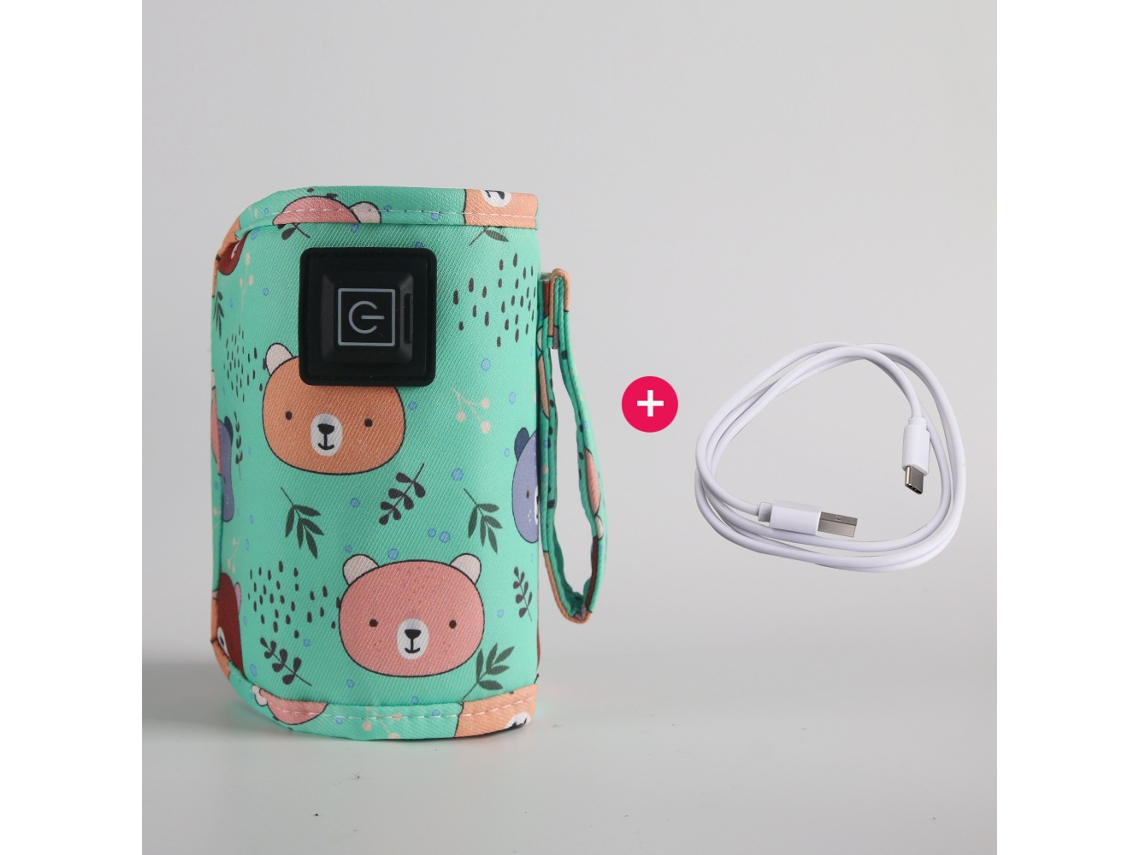Usb | Portátil - El Calientabiberones Portátil Con Alimentación Usb (con Bolsa Isotérmica) Es Ideal Para Usar Cuando Se Viaja Con Un Cocheci