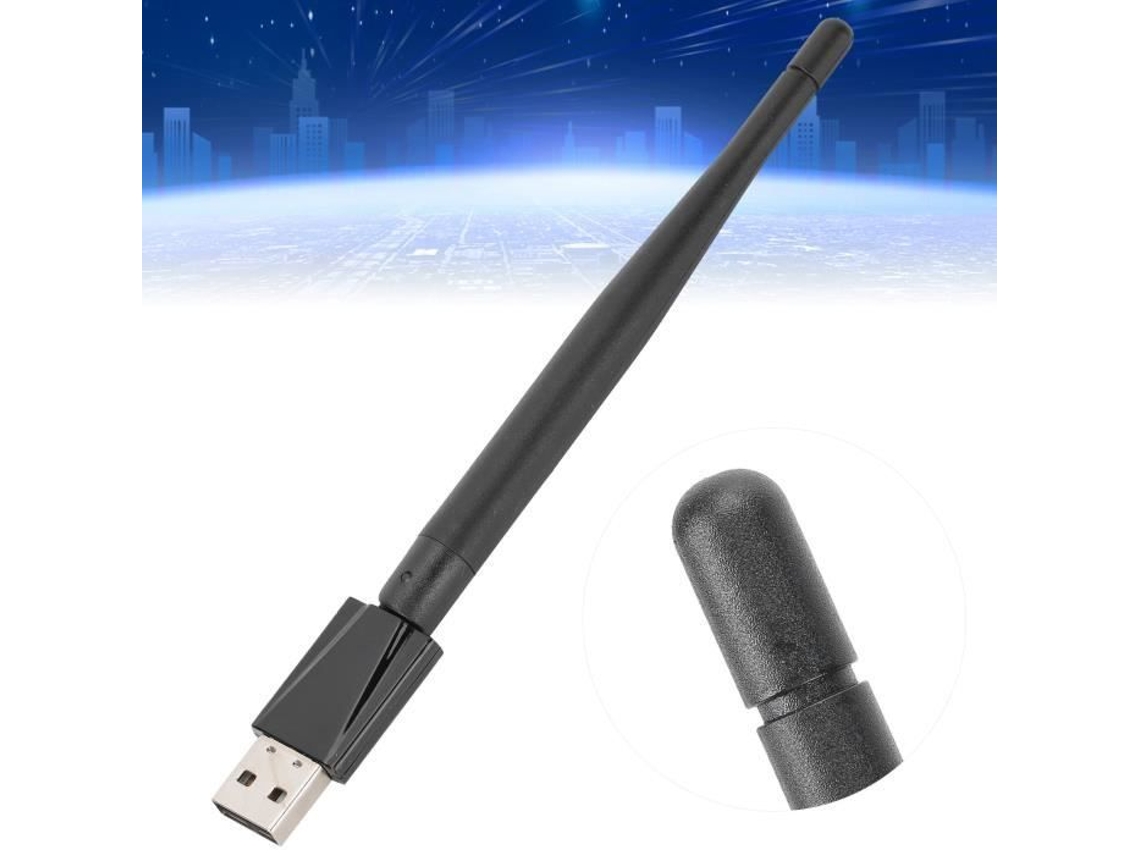 HURRISE Zapo 600M Tarjeta de red con cable Receptor Wifi Adaptador USB para computadora
