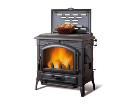 Estufa de leña negra de 11,9kw. 7119111 - NORDICA EXTRAFLAME