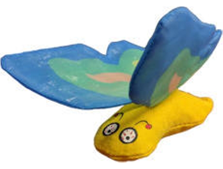 Peluche para Gato YEOWWW! Mariposa Azul