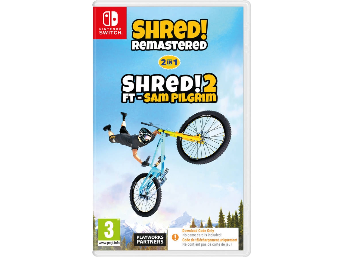 Juego Nintendo Switch Shred! Rmst+Shred! 2 Ft. Sam Pilgrim (Código de descarga en la caja)