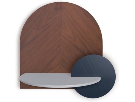 Mesita de Noche WOODENDOT Alba L (Marrón - Madera - 57 x 45 x 55 cm)