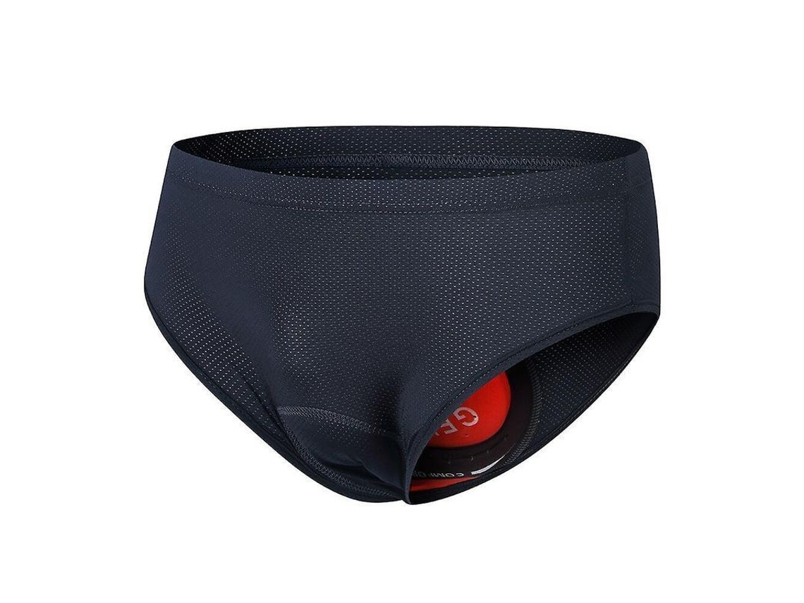 Cueca de Ciclismo Masculina e Feminina 2026 - Absorvente, Respirável, com Almofada de Silicone para Mountain Bike e Atividades ao Ar Livre - Tamanho P (Bo172-S)