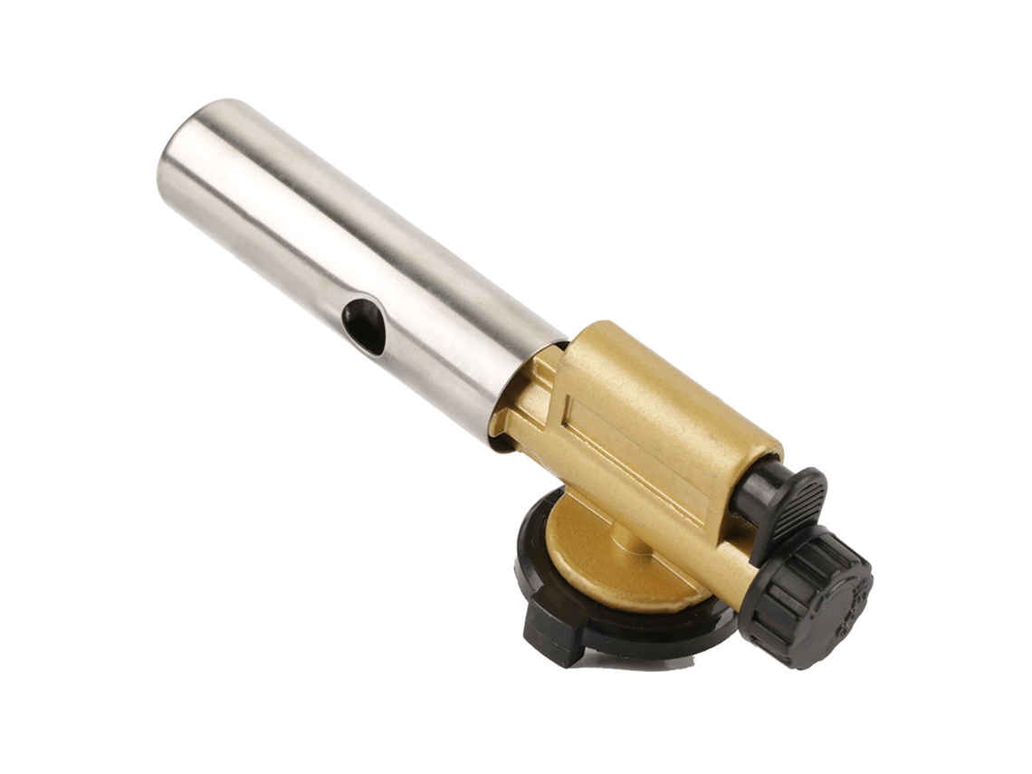 Soplete De Cocina Portátil Profesional De Gas Butano Con Llama Ajustable Para Cocinar, Hacer Barbacoas Y Acampar.