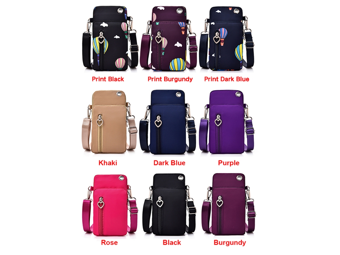 Bolso Bandolera Unisex Impermeable Para Teléfono Móvil Y Dinero, Ideal Para Entrenamiento Al Aire Libre.