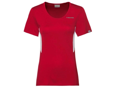 Camiseta de Mujer HEAD RACKET Club Tech Tenis Rojo (XS)
