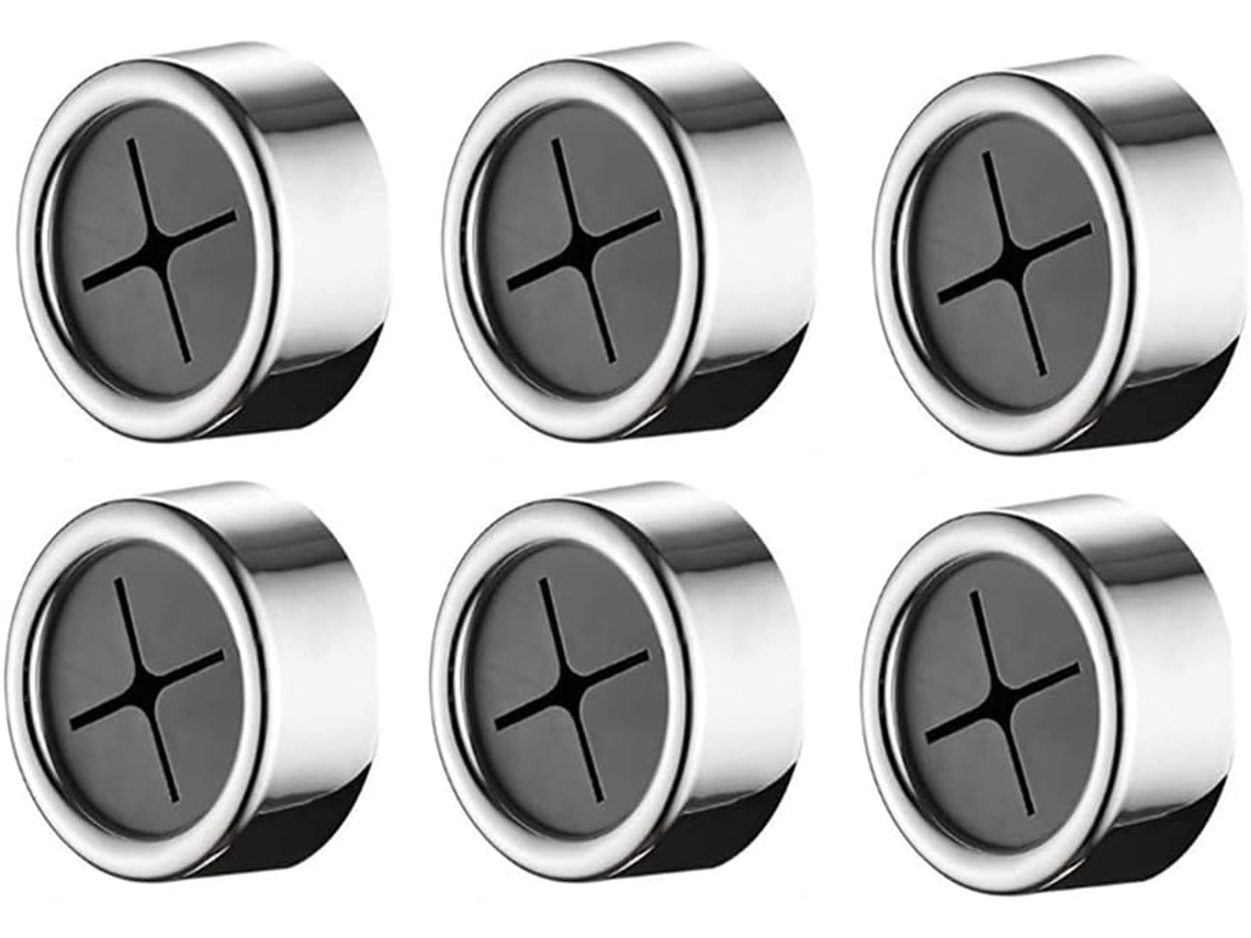 Juego de 6 soportes autoadhesivos para toallas, soporte redondo con ventosa para paños de cocina, gancho autoadhesivo para toallas.