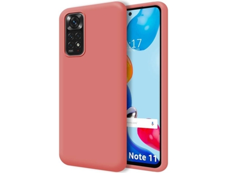 Carcasa Xiaomi Redmi Note 11 TUMUNDOSMARTPHONE Silicona Líquida Rosa