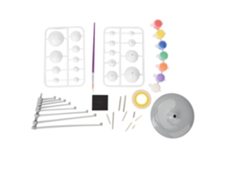 Brinquedo Educativo De Montagem Diy Sistema Solar Para Crianças Com Pigmentos Diversos