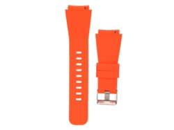 Correa De Silicona De 22 Mm Compatible Con Amazfit Gtr 3 - Correa De Repuesto Naranja