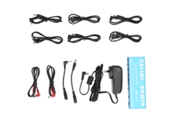 Adaptador para pedal de efectos de guitarra, 18 V, 2 A, 36 W, con 8 tomas aisladas.