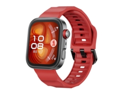 Correa de silicona negra ondulada con hebilla para Huawei Watch Fit3 / Fit4 / Fit4 Pro