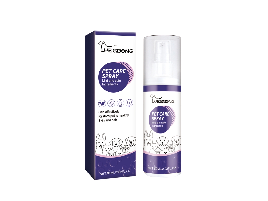 Spray antibacteriano para mascotas