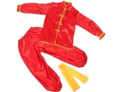 Disfraz De Artes Marciales Para Niños Y Niñas, Traje De Kung Fu De Estilo Tradicional, Tejido De Poliéster.