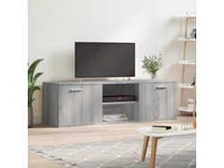 Mueble de TV 120x34x37 cm, derivados de madera, gris Sonoma, DKD HOME DECOR