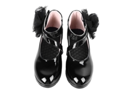 Zapatillas De Ballet Para Niñas, Suela Blanda, Punta Cerrada, Tacón Bajo, Piel, Para Bodas Y Fiestas.