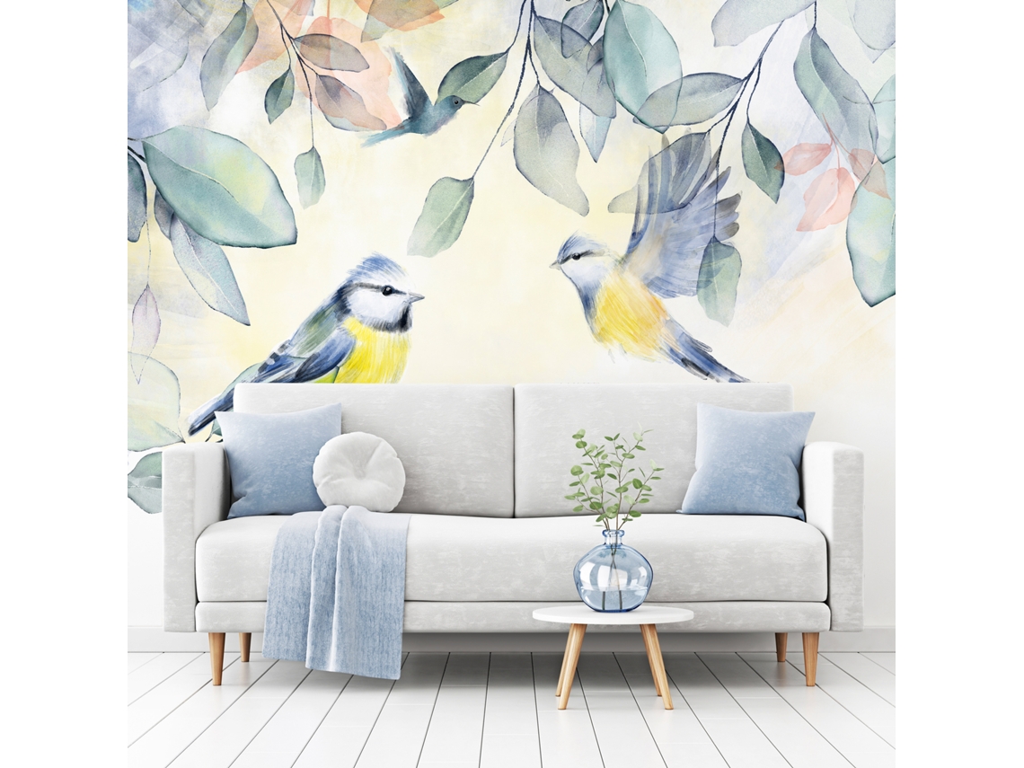 Papel de Pared ARTGEIST Colorful Titmouse (294x210)