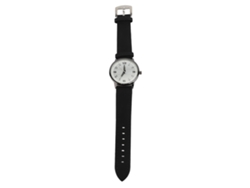 Reloj de pulsera sencillo y moderno de piel sintética con movimiento de cuarzo, ideal para hombre y mujer, modelo T32-a (rojo y rosa).