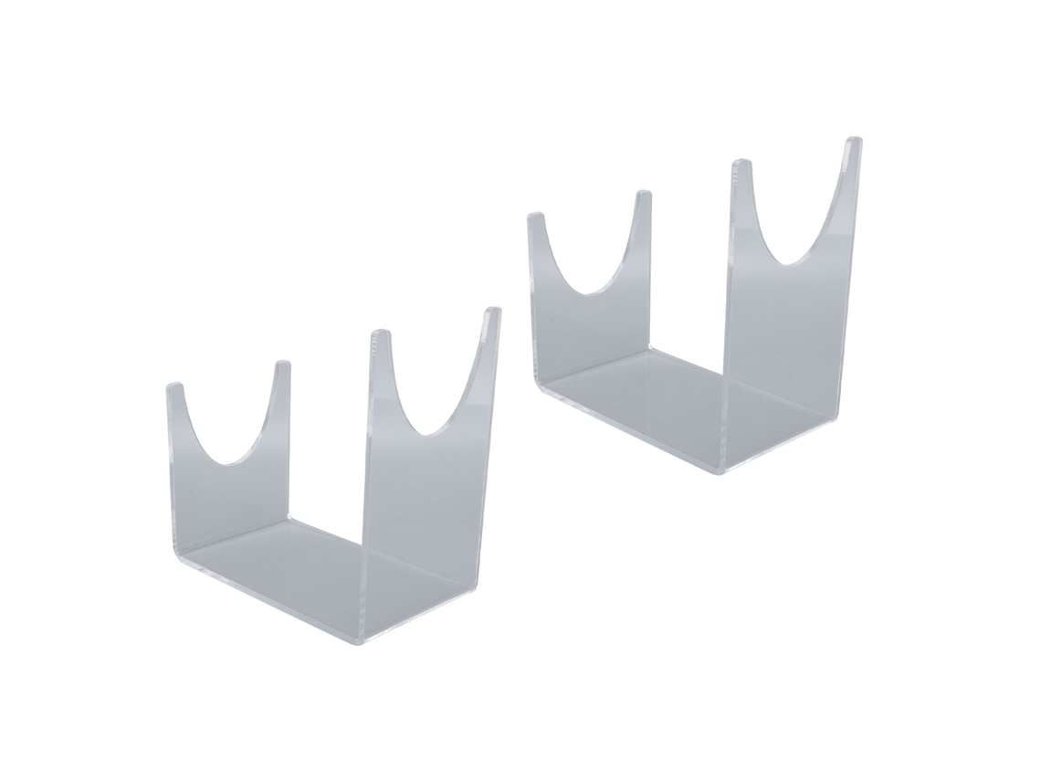 soportes de acrílico para shofar, transparentes y resistentes, para decoración del hogar y la oficina.