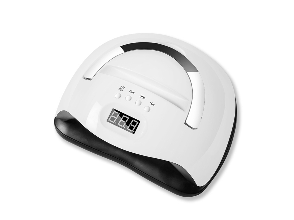 Lámpara de uñas LED UV Kkml con 4 ajustes de temporizador, secador de pelo blanco para uso en salones y en el hogar.