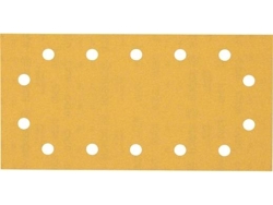 Lija BOSCH Expert C470 con 14 Orificios para Lijadoras Orbitales - 115x230 mm - G 240 - 50 Un