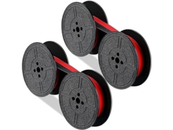 2 Paquetes De Cintas Para Máquina De Escribir Con Rollos, Color Negro Y Rojo, Repuestos Para Máquinas De Escribir.