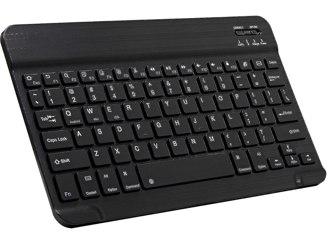 Teclado Bluetooth, teclado inalámbrico recargable ultrafino para bicicleta eléctrica