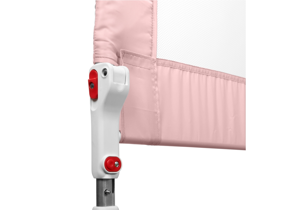Barrera Cama Nido MS Innovaciones - Barrera para Cama Abatible 2 Alturas -  50x30x150 cm - Rosa