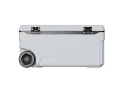 Refrigerador portátil Succebuy de 70 litros con ruedas, portavasos y portalatas, 835 x 435 x 420 mm